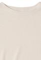 T-Shirt mit Boatneck im Strick-Look