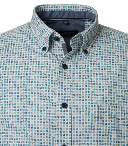 Freizeithemd XL Casual Fit - Aqua Bis Petrol