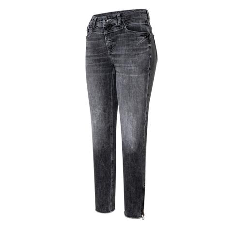 MAC JEANS - RICH SLIM chic, Light authentic denim 38/28 - Grau
