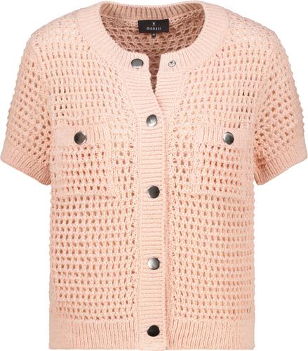 Ajour Strickjacke 42 - Summer Peach