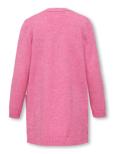 KOGLESLY L/S OPEN CARDIGAN KNT NOOS 158/164 Normal geschnitten - Carmine Rose