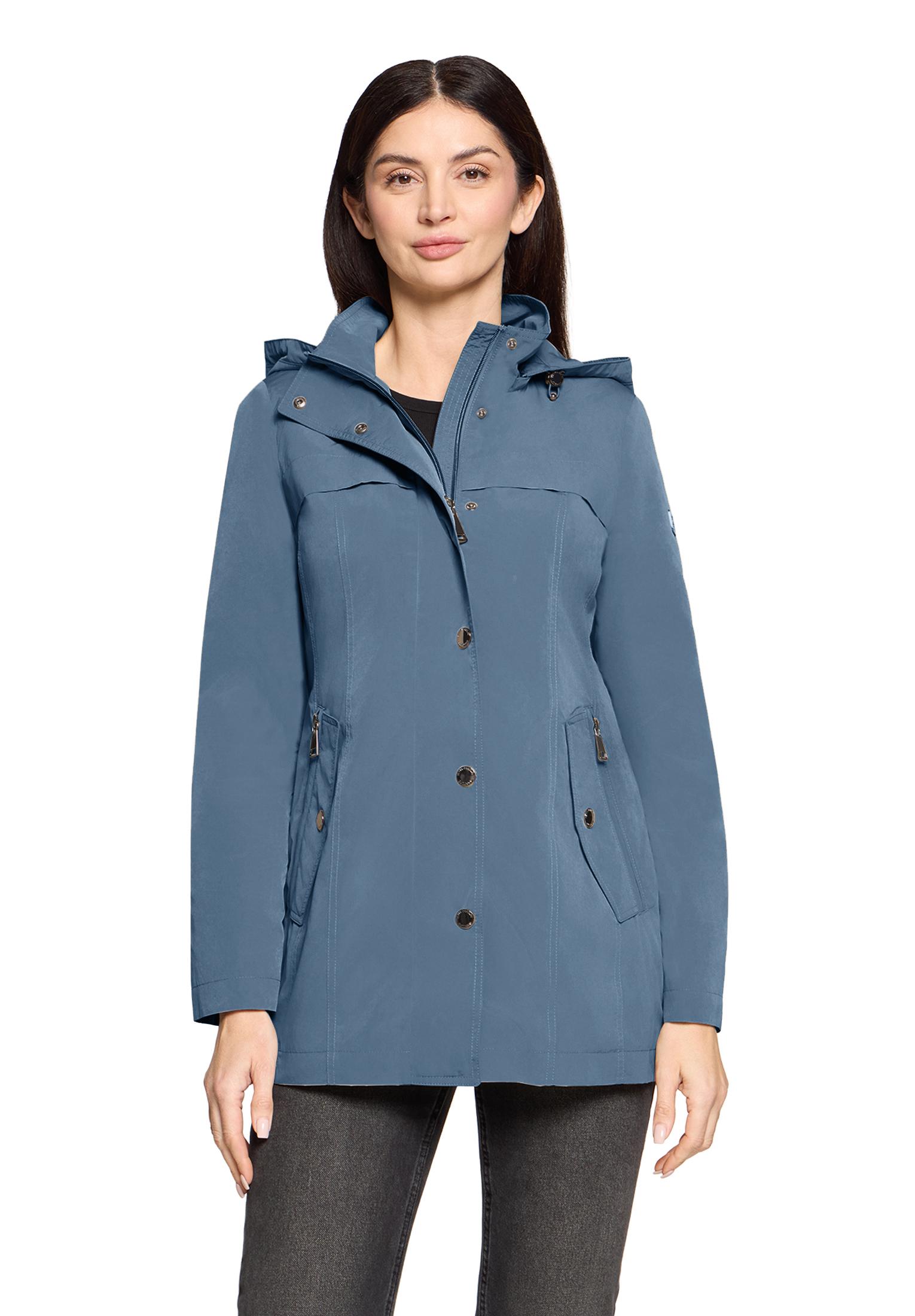 Outdoorjacke 42 Leicht tailliert - Country Blue