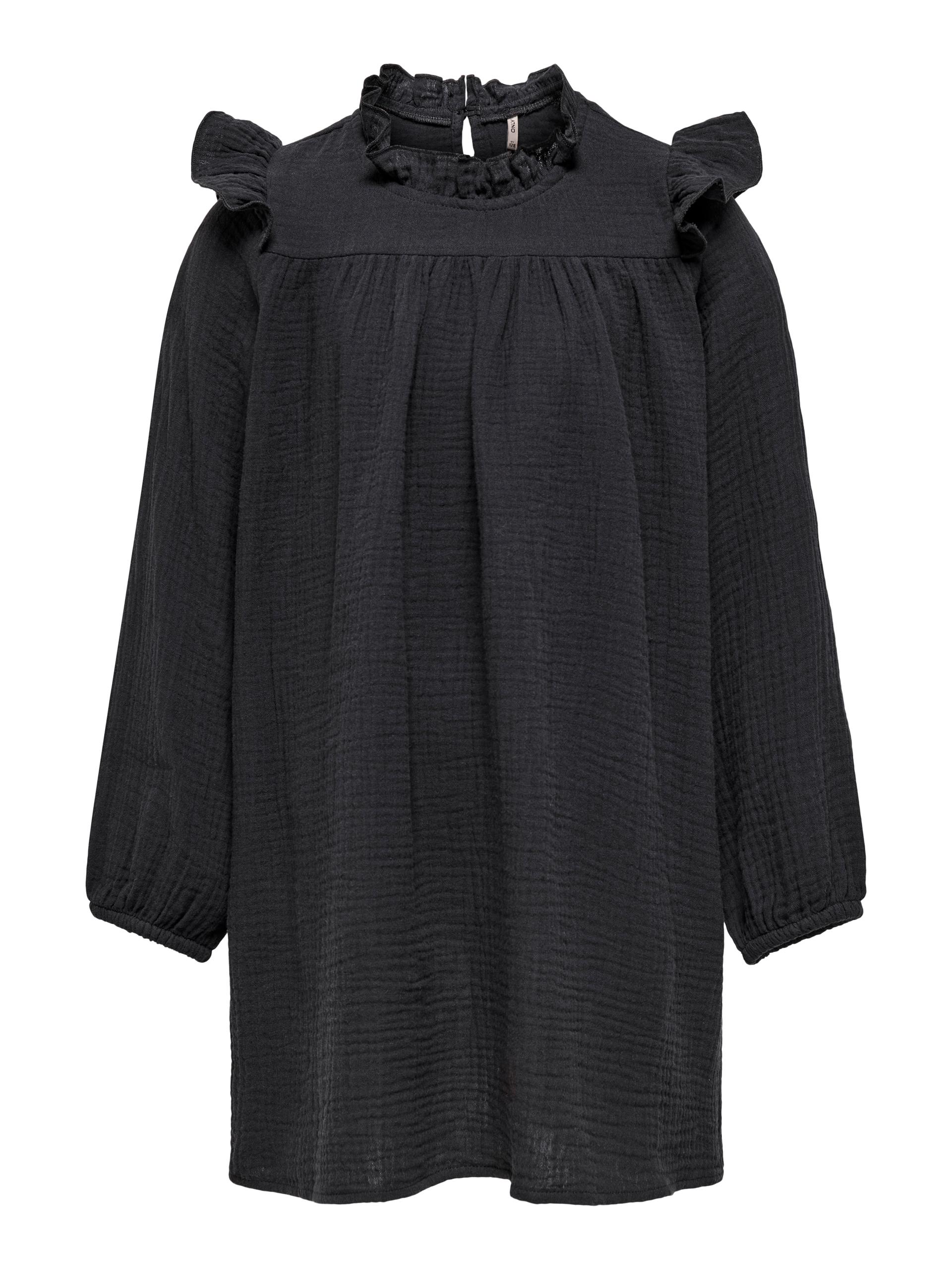 KOGTHYRA LS FRILL DRESS WVN 158 Normal geschnitten - Phantom