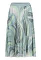 Plisseerock 42 Figurumspielend - Mint/Green
