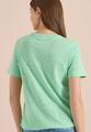 Shirt im Ausbrenner-Look mit Wording