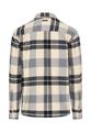 Flanellhemd mit Kontrastdetails und Brusttaschen XL Regular Fit - Dark Blue