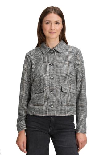 Casual-Jacke 42 Lässig - Black/camel
