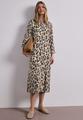 Midi-Kleid mit durchgehender Knopfleiste 34 - Timeless Beige