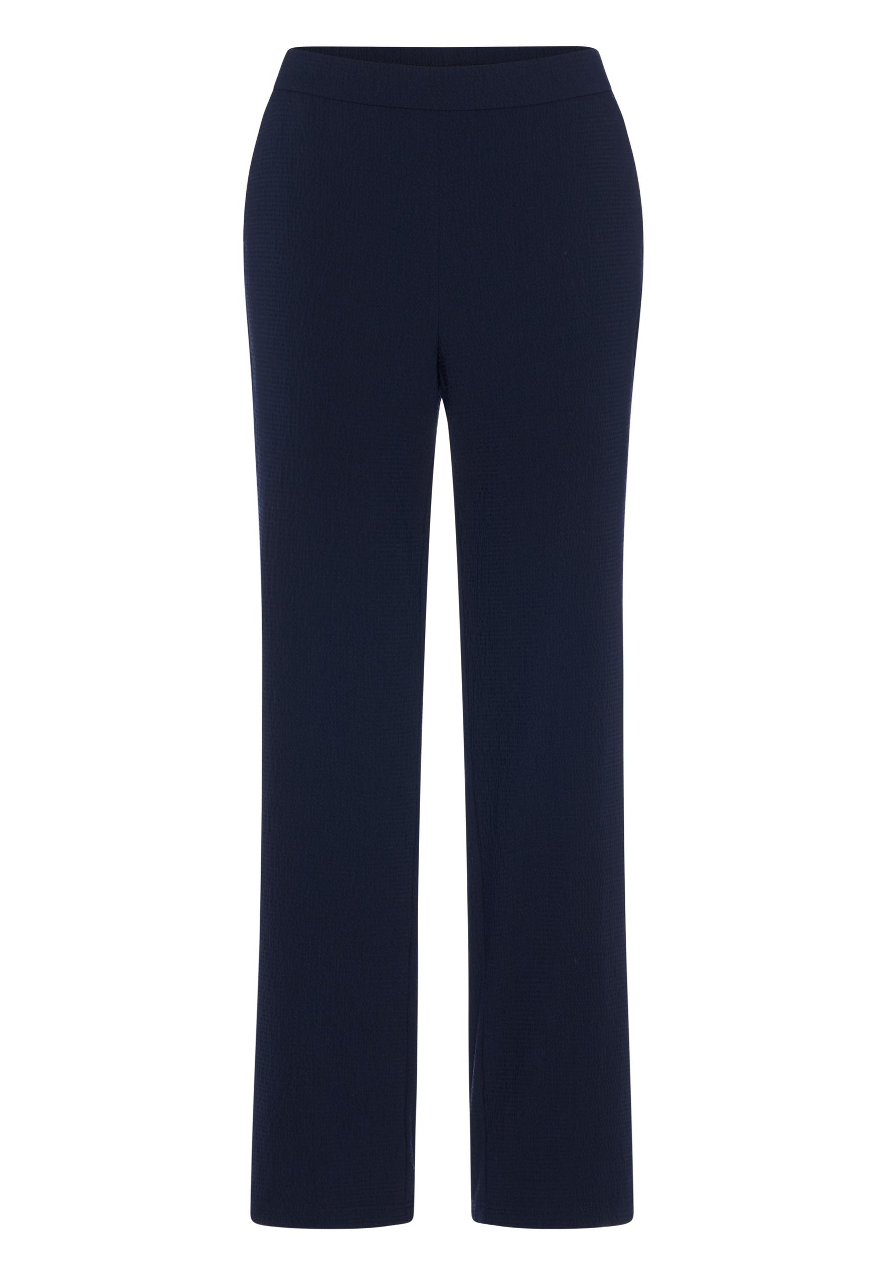 Wide leg Pants NOS mit Struktur-Effekt 40 - Ink
