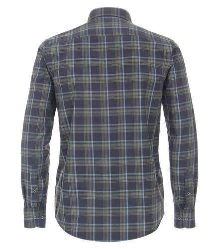 Freizeithemd L Casual Fit - Blau