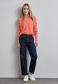 Strukturpullover 40 - Peachwood Orange Melange