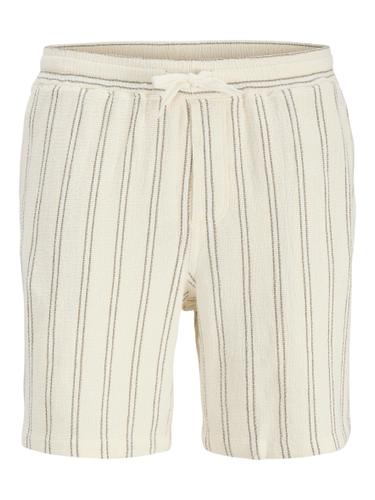 JPSTJAIDEN COBA STRIPE JOG SHORT M JNR 146 Jogger Fit - Antique White