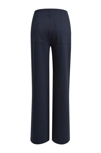 super wide leg pants XS - Marine