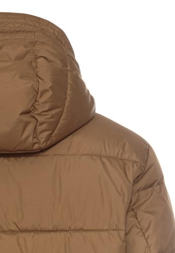 Steppblouson mit abnehmbarer Kapuze 58 Regular Fit - Sepia Brown