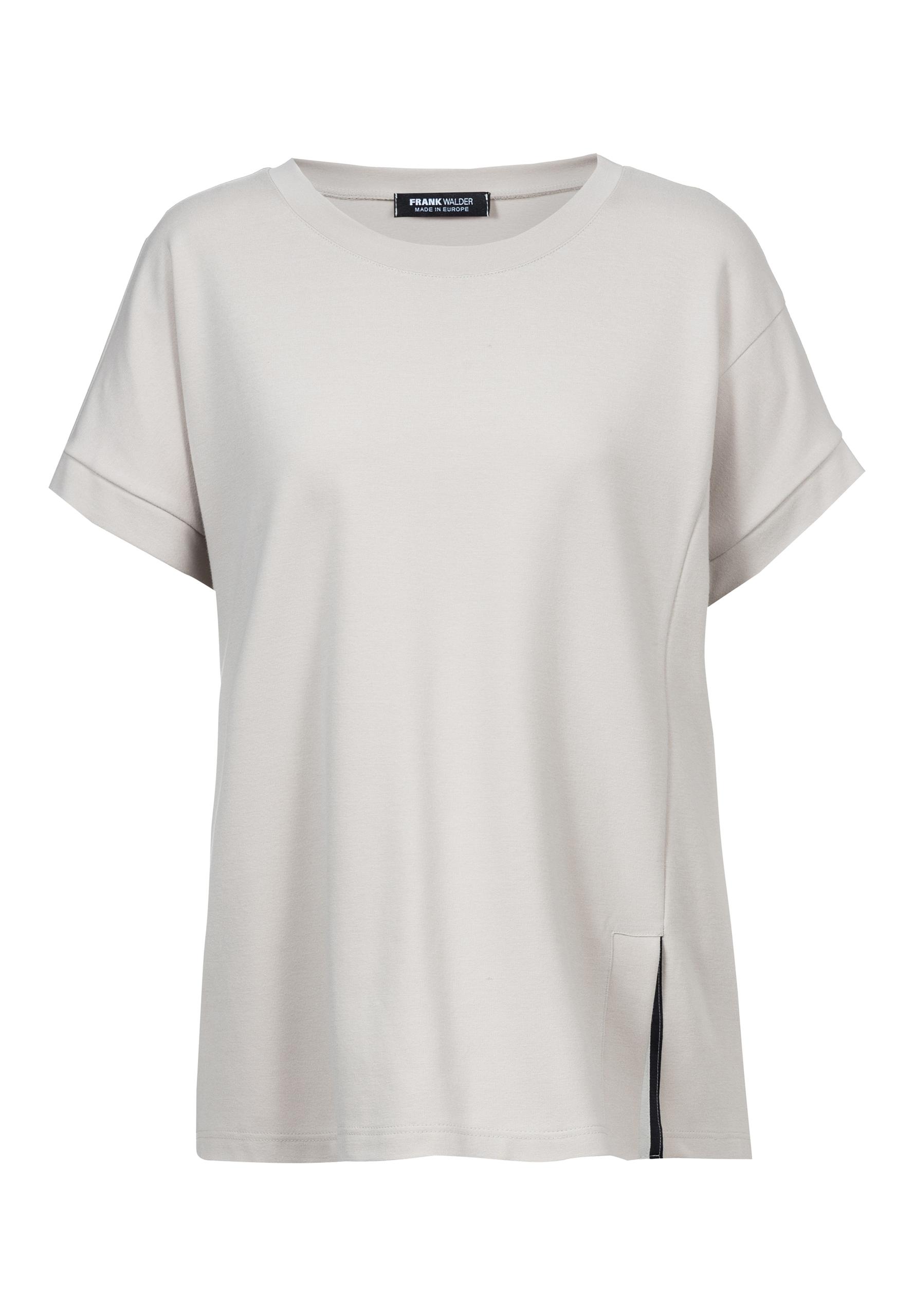 Shirt COOL SUMMER mit Saumschlitz 40 - Cream