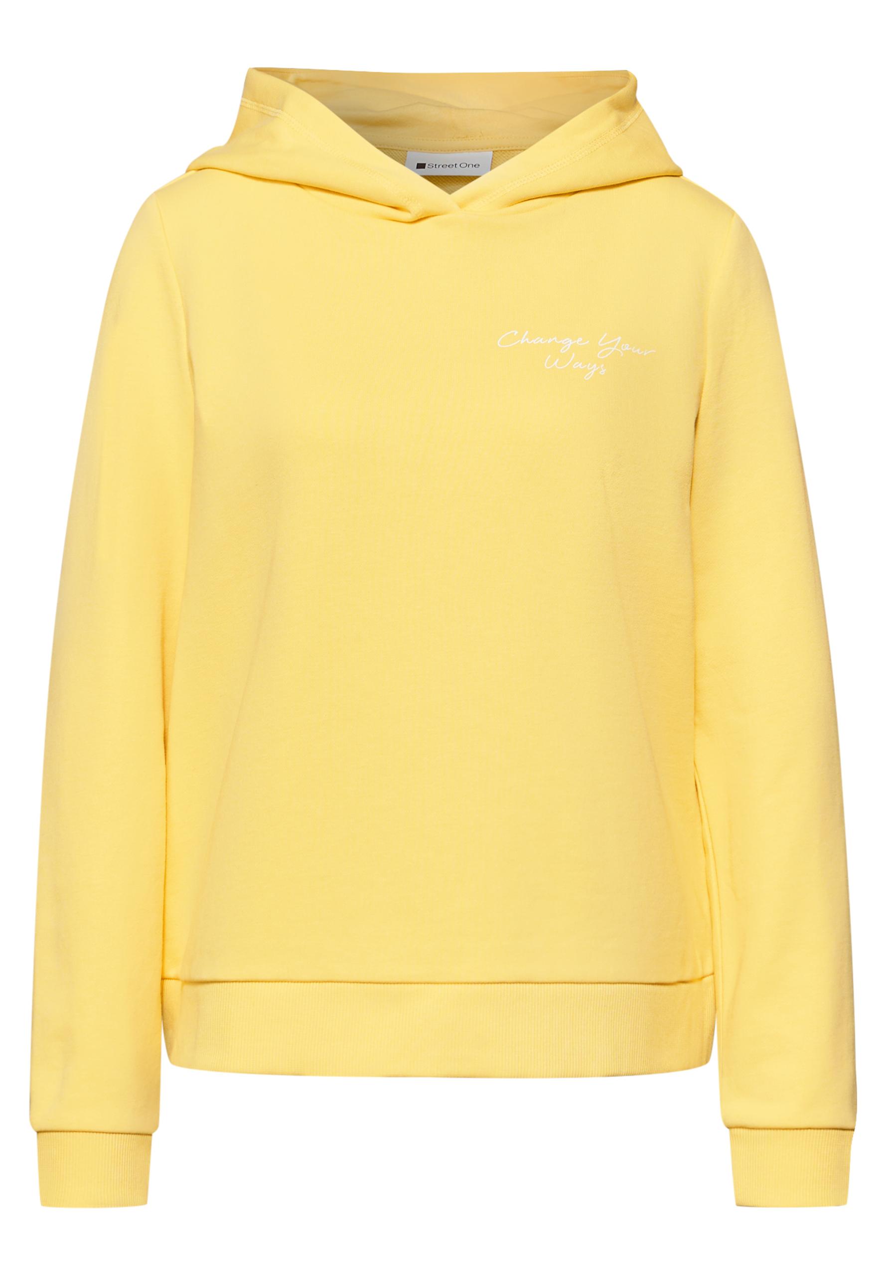 Hoodie mit Backprint 40 - Bloom Yellow