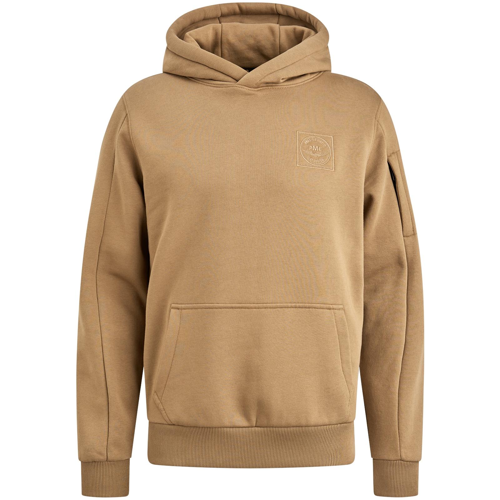 Hooded 3T Cross Fleece M Regular Fit - Otter