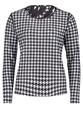 Sweatshirt 44 Figurumspielend - Schwarz/weiß