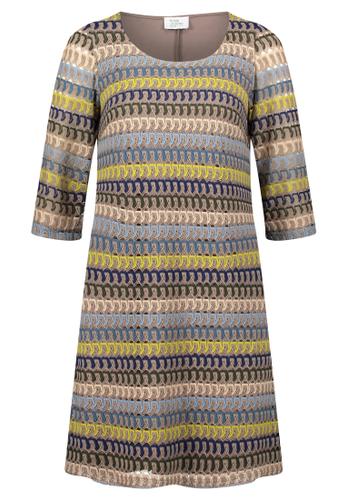 Sommerkleid 40 Leicht tailliert - Blue/yellow