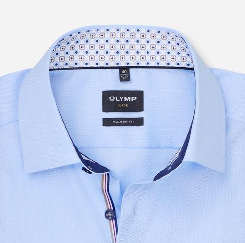 OLYMP Luxor 24/Seven 44 modern fit - Bleu