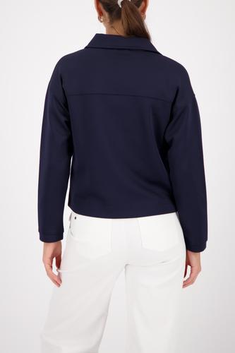 Sweatjacke mit großen Taschen