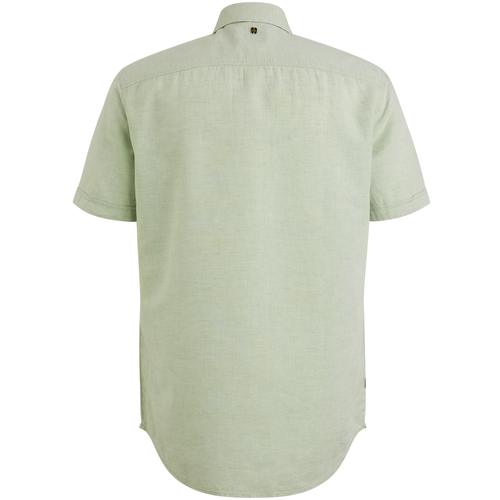 Ctn Linen 2tone Odin M Regular Fit - Quiet Green