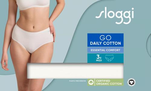 sloggi GO Daily Cotton Midi 3P