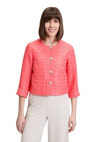 Blazer-Jacke 36 Gerade - Hot Coral