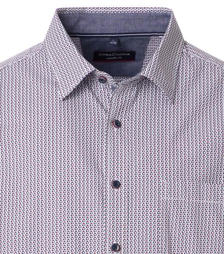 Freizeithemd L Casual Fit - Rot