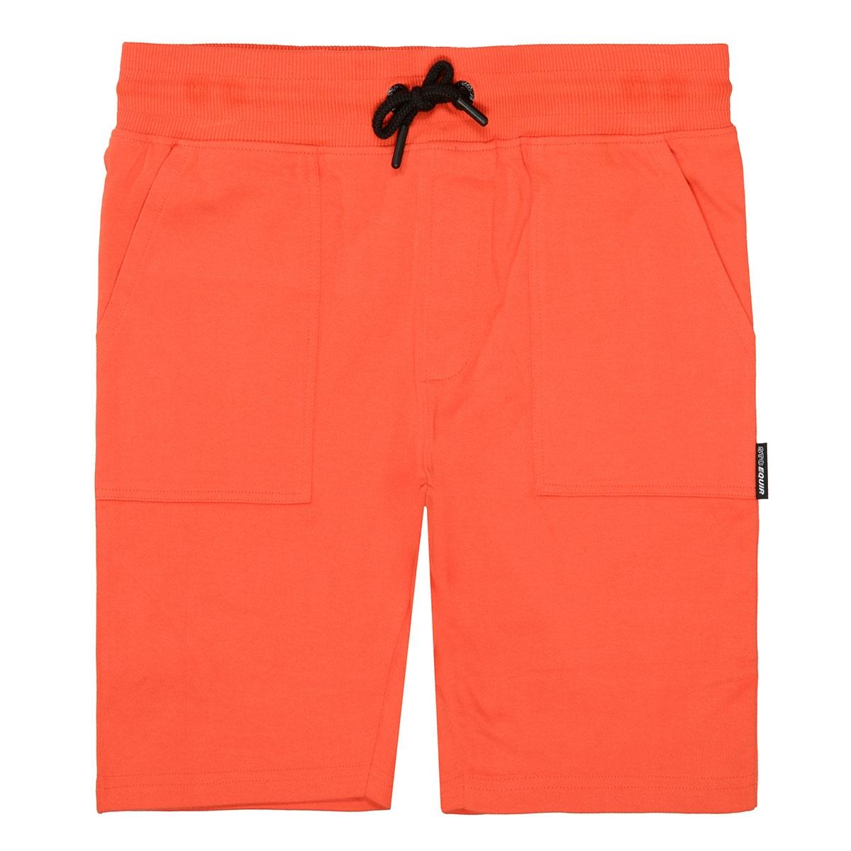Sweat-Bermudas mit Tunnelzug 176 bequem - Tomato