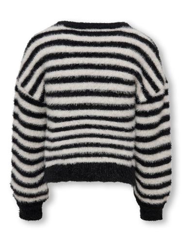 KOGNEWPIUMO L/S PULLOVER KNT NOOS Schwarz 158/164