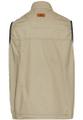 Outdoor vest with stand-up collar