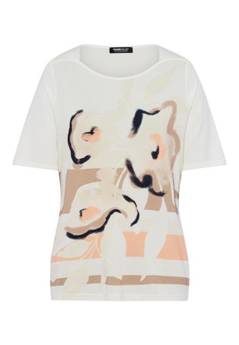 T-Shirt NOS mit Printmix 40 - Peach/affogato/ecru/schwarz