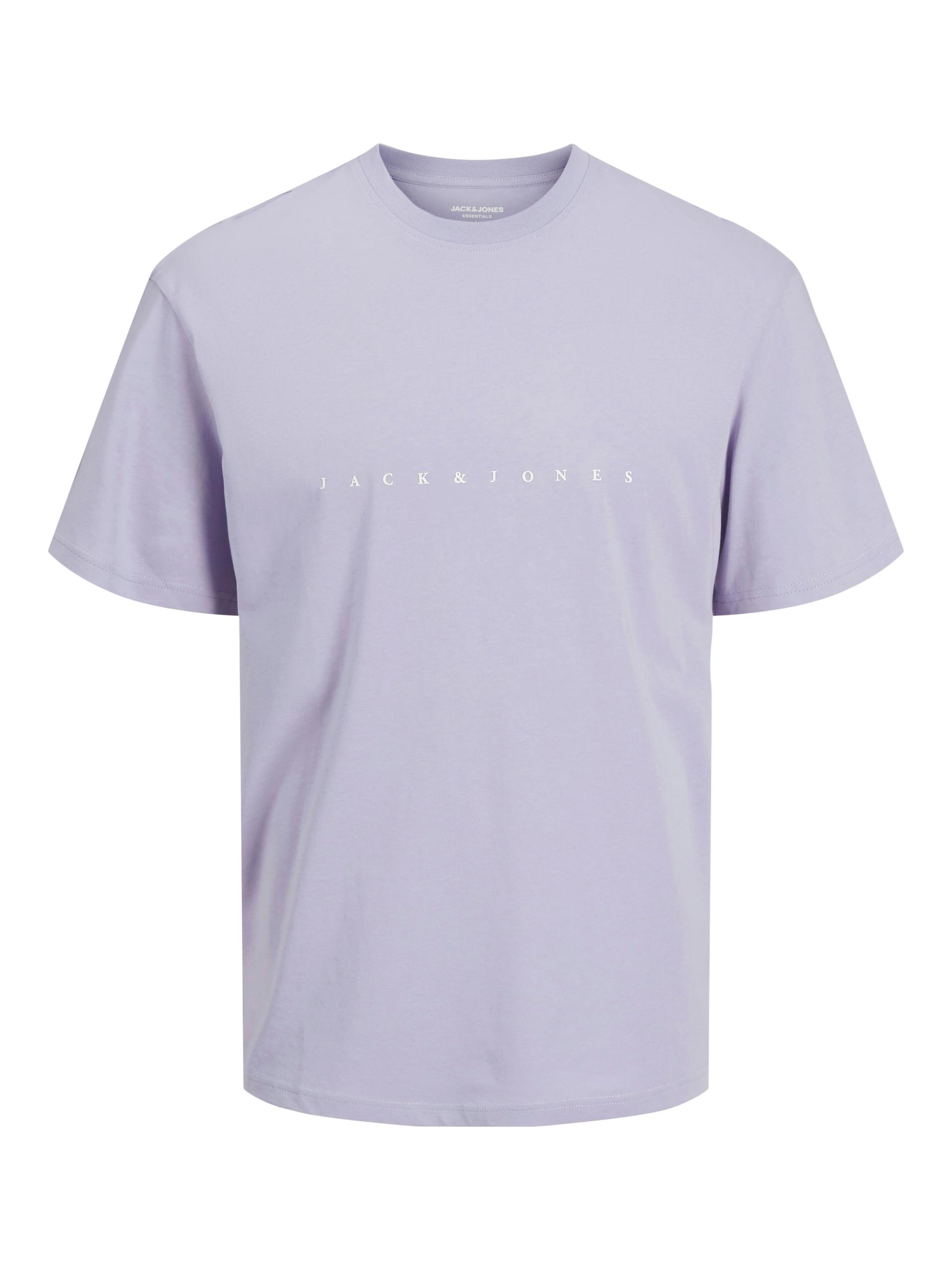 JJESTAR JJ TEE SS NOOS JNR 152 Locker geschnitten - Languid Lavender