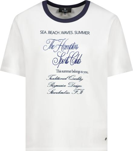 T-Shirt mit Strassschrift