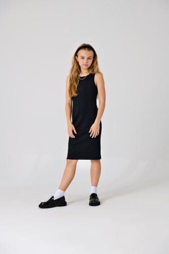 KOGBELFAST LIFE S/L MIDI DRESS NOOS JRS Schwarz 134/140