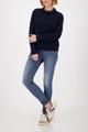 Pullover mit Rippenstruktur