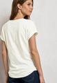T-Shirt mit Rundhals und Knopfdetails