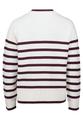 Strickpullover 44 Lässig - Cream/dark Red