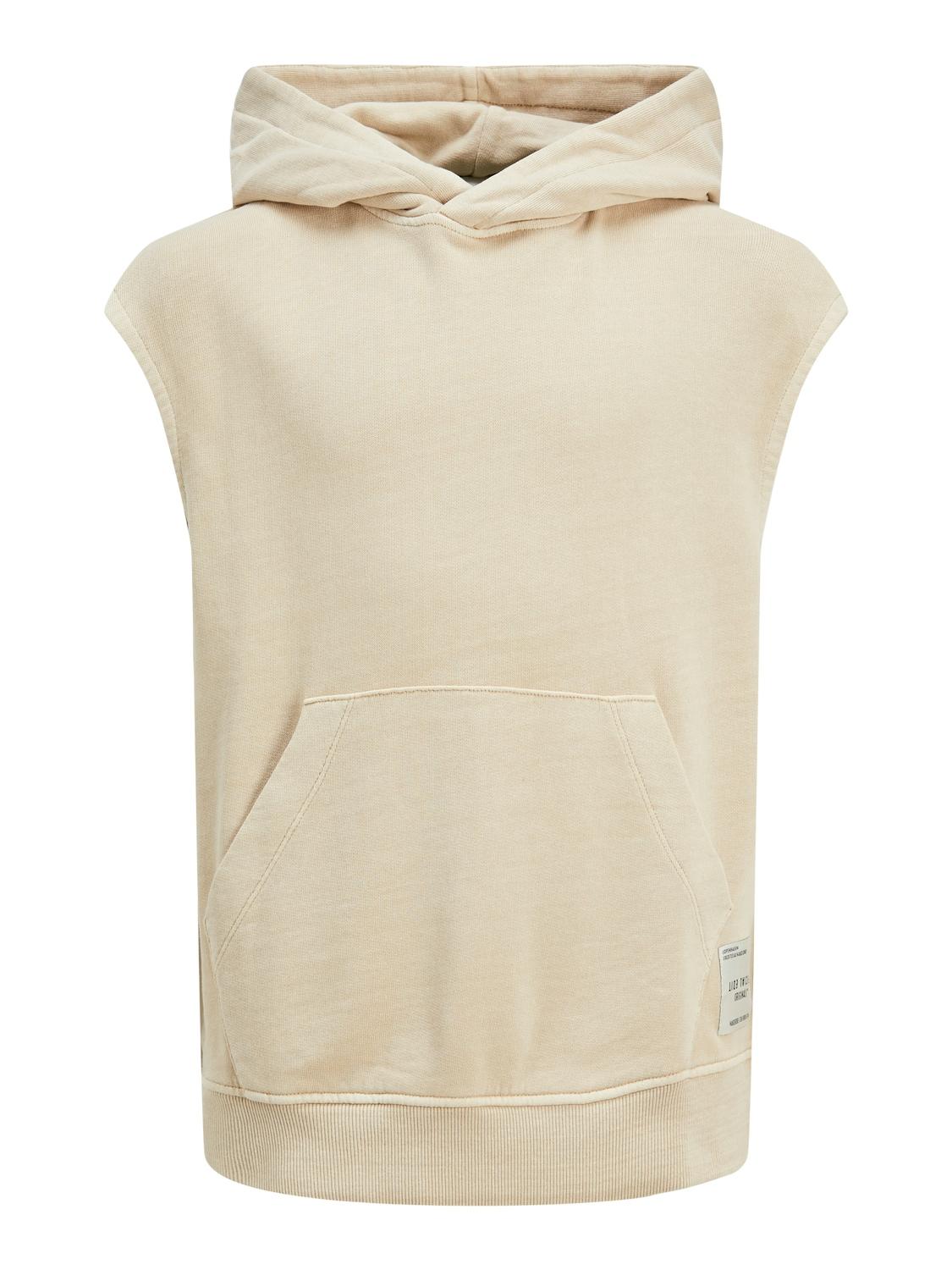 JORRUSH SWEAT HOOD SS BLK JNR 176 Normal geschnitten - Peyote