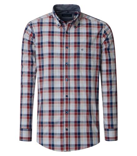 Freizeithemd XL Comfort Fit - Rot