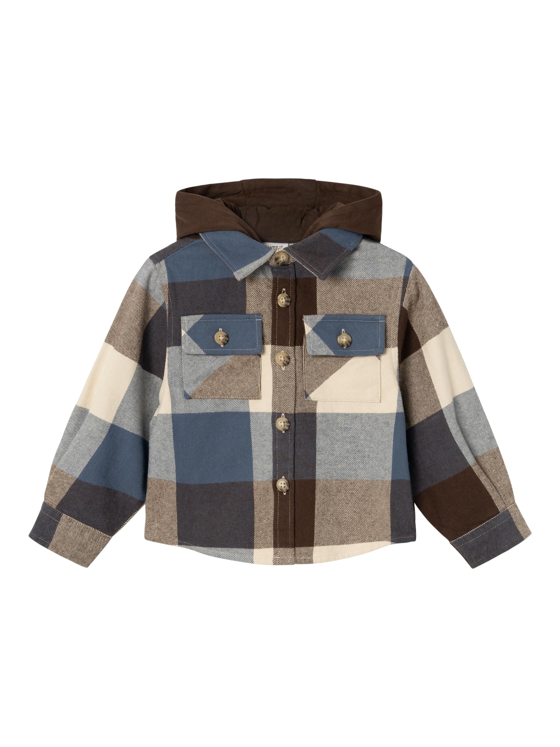 NMMOSOM OS SHIRT WH BOX 104 Normal geschnitten - Bracken
