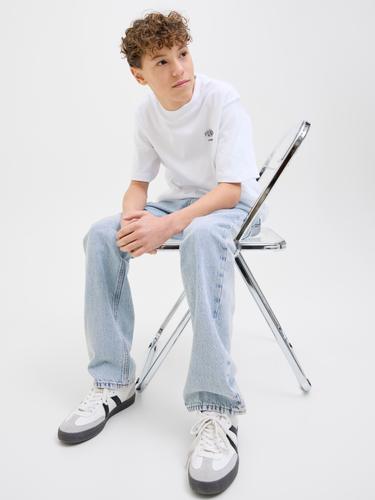 JJICHRIS JJORIGINAL AKM 160 SN JNR 152 Locker geschnitten - Blue Denim