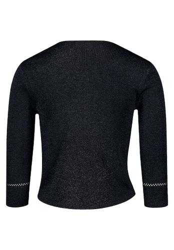 Strickbolero Blau S