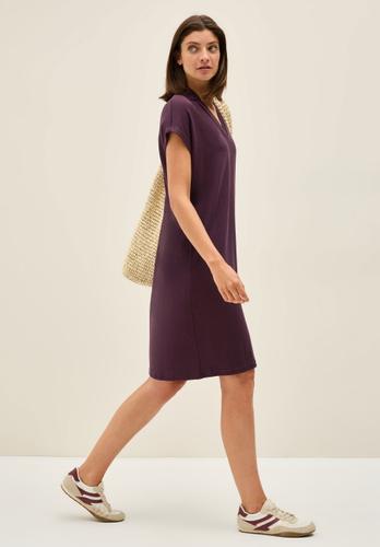 Sommerliches Strick-Kleid S - Mulberry Red