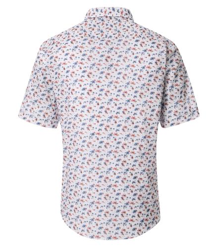 Freizeithemd Kurzarm XXL Casual Fit Short - Blau