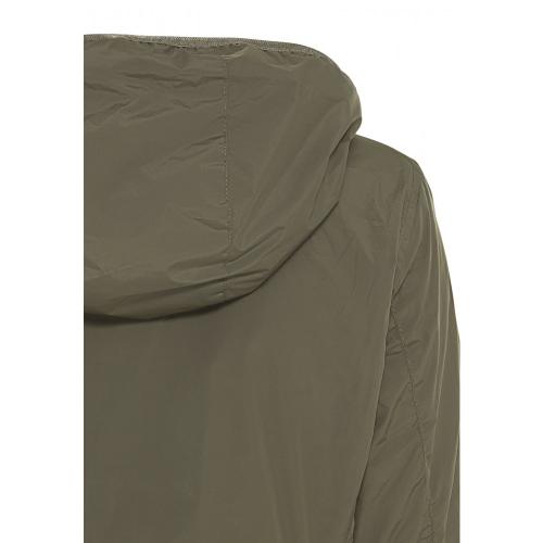 Taillierter Anorak mit Kapuze