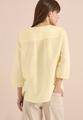 Tunika mit Split Neck aus Leinenmix L - Butter Yellow
