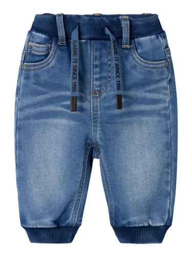 NBMBEN BAGGY R FLEECE JEANS 8251-AN N Blau 56
