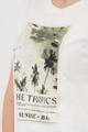 T-Shirt mit Print 46 - Cream